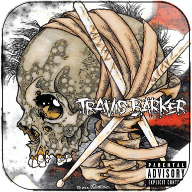 Travis Barker Let The Drummer Get Wicked Album Cover Sticker Album Cover Sticker