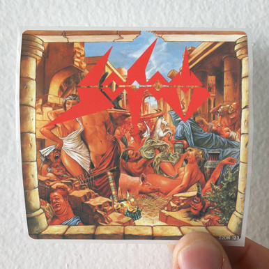 Sodom Mortal Way Of Live Album Cover Sticker