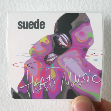 Suede Head Music Album Cover Sticker