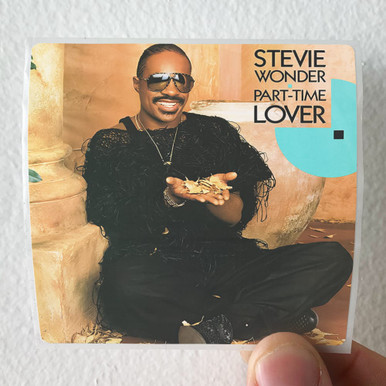 Stevie Wonder Part Time Lover Album Cover Sticker