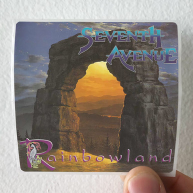 Seventh Avenue Rainbowland Album Cover Sticker