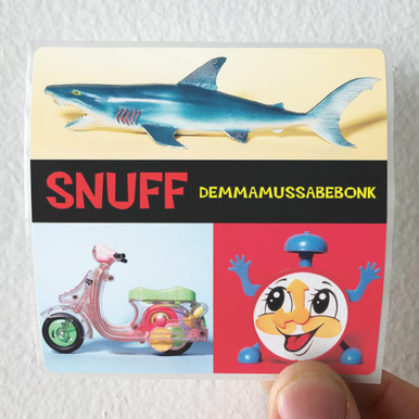 Snuff Demmamussabebonk Album Cover Sticker