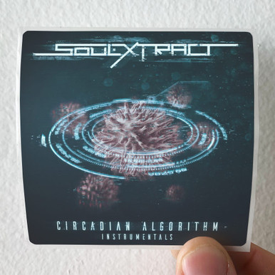 Algorithm Album Cover Soul Extract Circadian Algorithm Album Cover Sticker