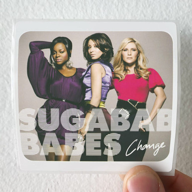 Sugababes Change Album Cover Sticker