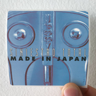 Siniestro Total Made In Japan Album Cover Sticker