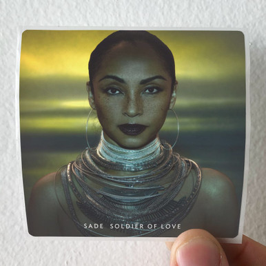 Sade Your Love Is King 1 Album Cover Sticker