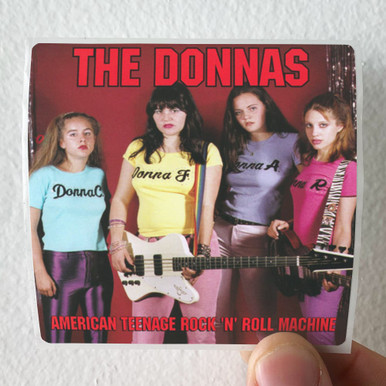 The Donnas American Teenage Rock N Roll Machine Album Cover Sticker