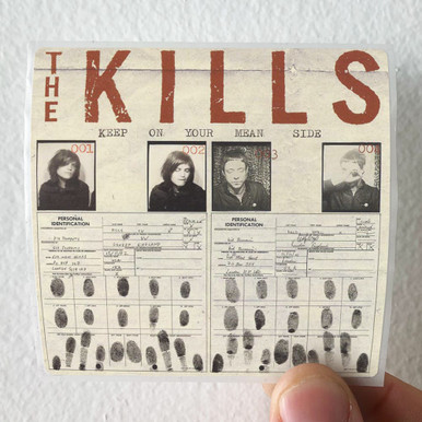 The Kills Keep On Your Mean Side Album Cover Sticker