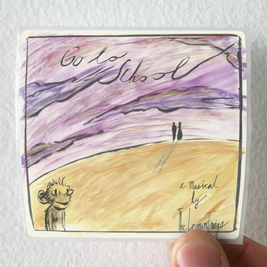 go-to-school-cover-art-sticker