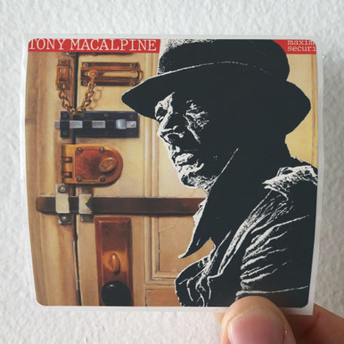 Tony MacAlpine Maximum Security Album Cover Sticker