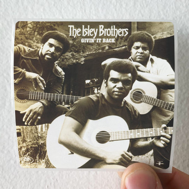 The Isley Brothers Givin It Back Album Cover Sticker
