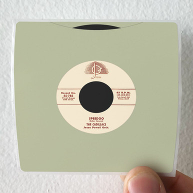 The Cadillacs Speedoo Let Me Explain Album Cover Sticker