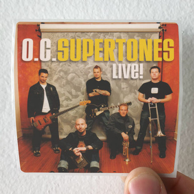 The OC Supertones Live Volume 1 Album Cover Sticker