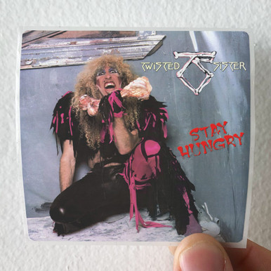 Twisted Sister Stay Hungry Album Cover Sticker