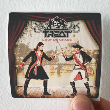 Treat Coup De Grace Album Cover Sticker