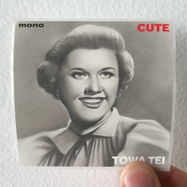 Towa Tei Cute Album Cover Sticker