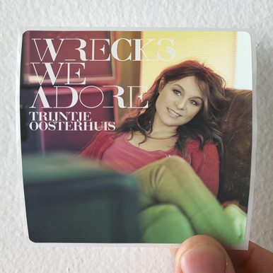 Trijntje Oosterhuis Wrecks We Adore Album Cover Sticker