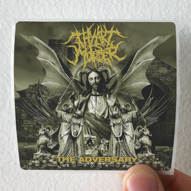 Thy Art Is Murder The Adversary Album Cover Sticker