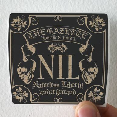 The GazettE Nil 1 Album Cover Sticker