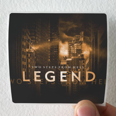 Two Steps From Hell Legend Album Cover Sticker
