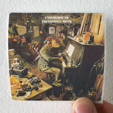 Thelonious Monk Underground Album Cover Sticker