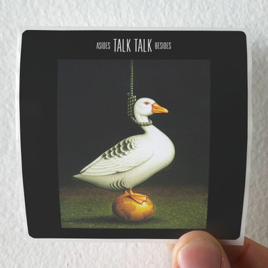 Talk Talk Asides Besides Album Cover Sticker
