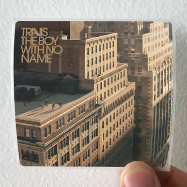 Travis The Boy With No Name Album Cover Sticker