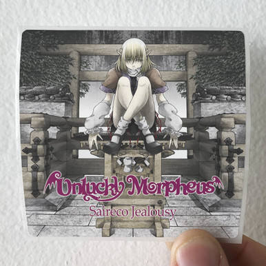 Unlucky Morpheus Saireco Jealousy Album Cover Sticker