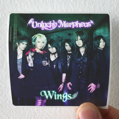 Unlucky Morpheus Wings Album Cover Sticker