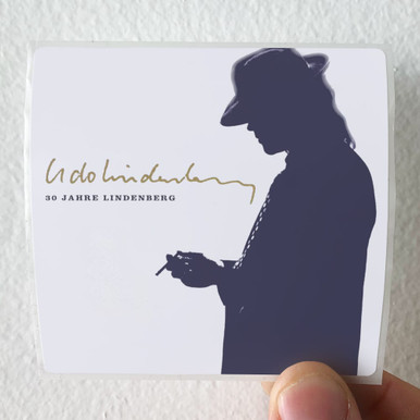 Udo Sticker Udo Lindenberg 30 Jahre Lindenberg Album Cover Sticker