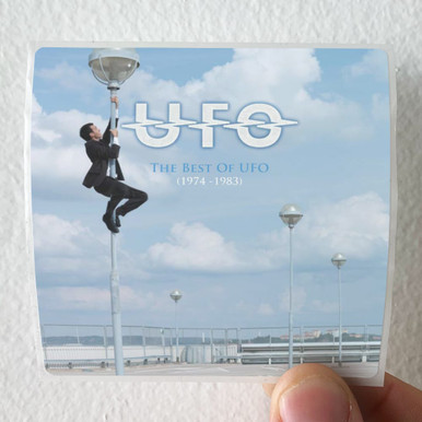 UFO The Best Of Ufo 1974 1983 Album Cover Sticker