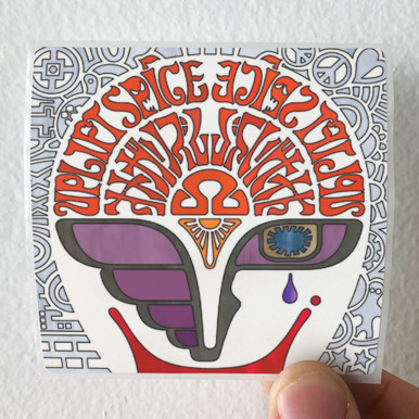 UPLIFT SPICE Omega Rhythm Album Cover Sticker