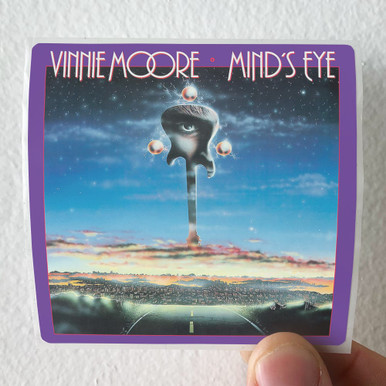 Vinnie Moore Minds Eye Album Cover Sticker