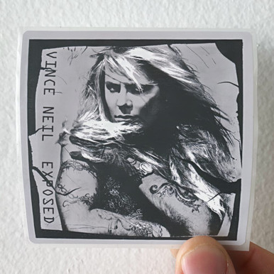 Vince Neil Exposed Album Cover Sticker