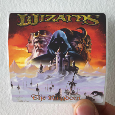 Wizards The Kingdom Album Cover Sticker