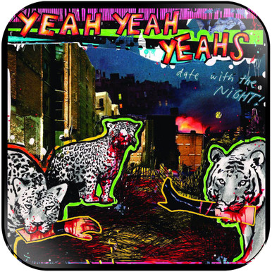 Yeah Yeah Yeahs Date With The Night Album Cover Sticker