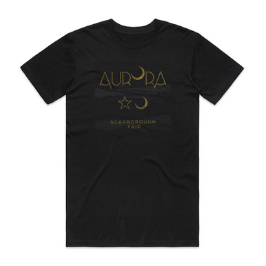 Aurora Aksnes Scarborough Fair Album Cover T-Shirt Black