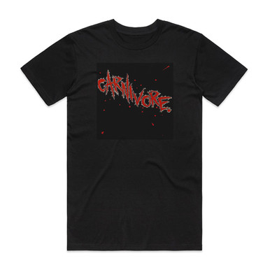 Carnivore Carnivore 1 Album Cover T-Shirt Black