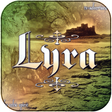 Celtic Spirit Lyra Album Cover Sticker Album Cover Sticker