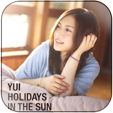 YUI HOLIDAYS IN THE SUN ポスター B2 YUI Holidays In The Sun Album Cover Sticker