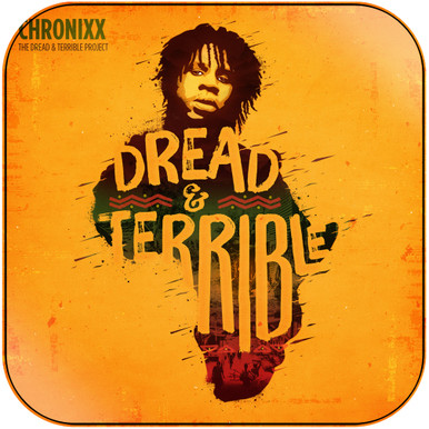 Chronixx Dread Terrible Album Cover Sticker Album Cover Sticker Chronixx Dread Terrible Album Cover Sticker Album Cover Sticker