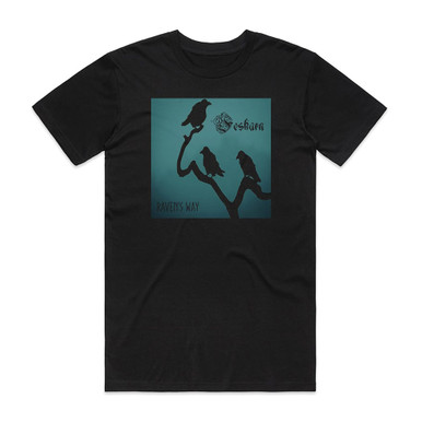 Feskarn Ravens Way Album Cover T-Shirt Black