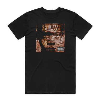 Flaw Through The Eyes Album Cover T-Shirt Black