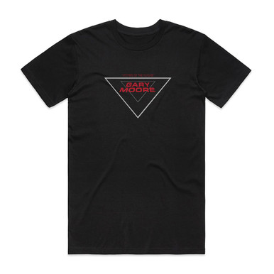Gary Moore Victims Of The Future Album Cover T-Shirt Black