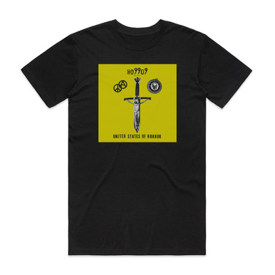 Ho99o9 United States Of Horror Album Cover T-Shirt Black