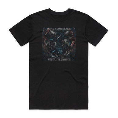 HONE YOUR SENSE Absolute Senses Album Cover T-Shirt Black