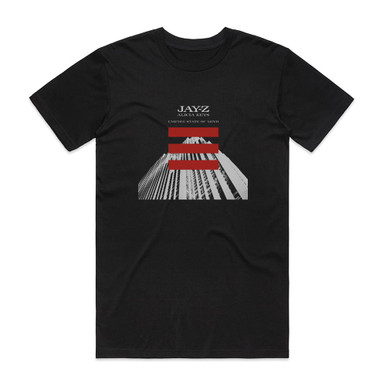 Jay-Z Empire State Of Mind Album Cover T-Shirt Black