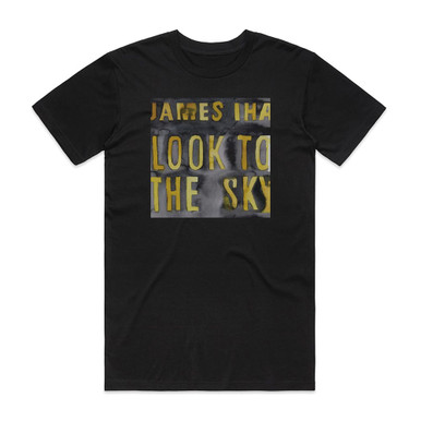 James Iha Look To The Sky Album Cover T-Shirt Black