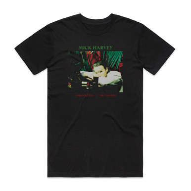 Mick Harvey Intoxicated Man Pink Elephants Album Cover T-Shirt Black