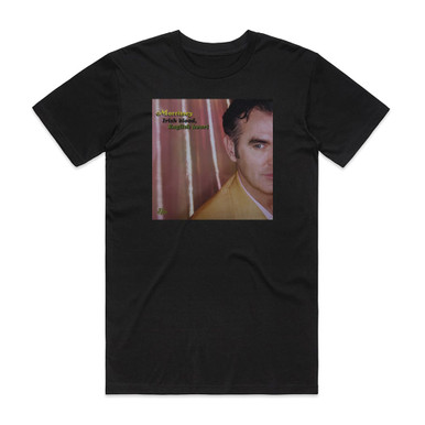 Morrissey Irish Blood English Heart Album Cover T-Shirt Black